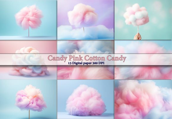 Candy Pink Cotton Candy Backgrounds Review