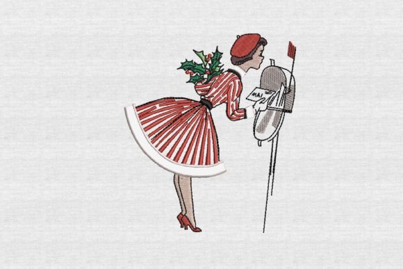 Christmas Vintage Lady Mail Fringe: A Brand Review