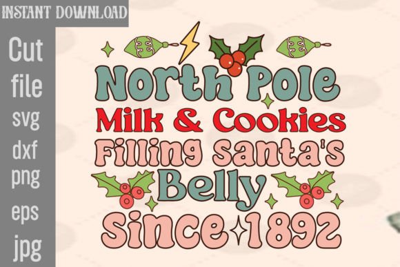 North Pole Milk Cookies Filling Santa s Crafts