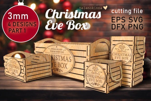 Review: Christmas EVE BOX Part1 SVG for Boxes