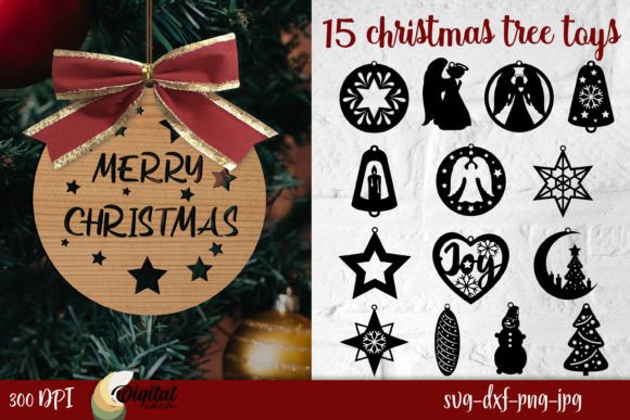 Review: Christmas Tree Toys Bundle Laser Cut 3D for Winter Amp