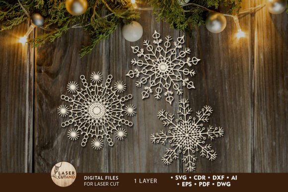 Reviewing Christmas Snowflakes SET: A Winter Amp Design Asset