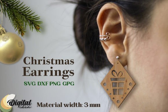 Reviewing the Christmas Earrings Laser Design for Real Projects