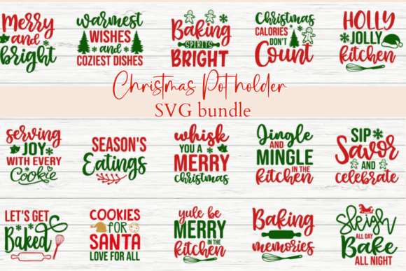 Reviewing the Christmas Oven Mitt Pot Holder Svg Bundl for Winter Amp Branding