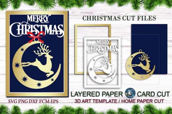 Reviewing the Merry Christmas Paper Cut Card SVG for Embroidery